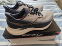 Saucony【彭于晏同款】索康尼TRIUMPH勝利23緩震回彈跑鞋男舒適運動鞋男 淺灰深蘭【情侶款】 43 曬單實拍圖
