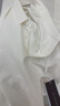 襯衫老羅[如新三號]25年夏短袖polo衫冰氧雙紗t恤255B0P919S 白色  2XL  曬單實(shí)拍圖