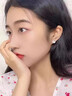 老鳳祥925通體銀一貝子一周耳釘女氣質(zhì)禮盒甜美生日禮物女生情人節(jié)禮物 TD672一貝子一周耳釘+玫瑰禮盒 曬單實(shí)拍圖