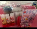 得力(deli)咕卡套裝奶油膠咕卡盤貼紙發(fā)夾丙烯馬克筆手工diy兒童生日開學(xué)禮物禮盒裝過家家玩具522件 曬單實(shí)拍圖