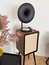 ROBERILLINE法式中古留聲機(jī)HiFi專業(yè)級電唱機(jī)現(xiàn)代輕奢藍(lán)牙音響黑膠一體唱片機(jī) C-H1 極簡法式中古色-HIFI旗艦版 曬單實拍圖