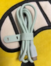綠聯(lián)【MFi認證不彈窗】蘋果數(shù)據(jù)線PD27W/20W快充Type-C充電線 適用iPhone14Plus/13ProMax手機 PD快充線-【云朵白】-2米 曬單實拍圖