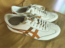 Onitsuka Tiger鬼塚虎運動(dòng)休閑鞋時(shí)尚百搭低幫休閑男女鞋子MACHU RACER 白色/橙色 38 曬單實(shí)拍圖