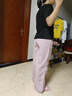 Hello Kitty女童褲子夏季輕薄工裝褲大童休閑傘兵褲防蚊運(yùn)動(dòng)褲 Z1287粉紫 160 曬單實(shí)拍圖