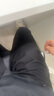 啄木鳥（TUCANO）休閑褲男士四季款商務(wù)百搭西裝褲時尚修身彈力長褲子男裝黑色 29  曬單實拍圖