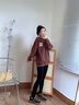 VOIC休閑鞋女秋季新款增高老爹鞋女運動(dòng)鞋厚底百搭顯瘦阿甘鞋 黑色【單里】 36 曬單實(shí)拍圖