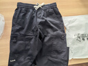 啄木鳥(niǎo)（TUCANO）褲子男春夏季休閑褲男士高端美式工裝褲寬松直筒百搭長(cháng)褲 黑色 XL 曬單實(shí)拍圖