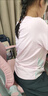 安踏兒童套裝女童裝2025夏季休閑速干短T短褲兩件裝五分褲T恤短袖 【清風套】黛粉紅5721-3 150 cm 曬單實拍圖