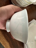 國玥景德鎮(zhèn)碗碟餐具整套家用陶瓷釉下彩骨瓷碗盤中式碗筷套裝喬遷送禮 荷塘月色60頭高溫釉下彩禮盒裝 曬單實拍圖