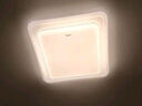 美的（Midea）LED吸頂燈現代輕奢客廳餐廳燈具仿水晶燈飾智能客廳燈x2206包安裝 曬單實(shí)拍圖