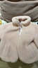 little MO&Co.童裝冬裝新款男女童仿羊羔毛夾克厚外套KBD4COT013 裸粉色 110 110/56 曬單實(shí)拍圖