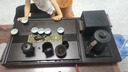 石福記實(shí)木茶盤全自動(dòng)加水燒水一體電器大號(hào)高檔天然原木茶臺(tái)茶具套裝 茶盤茶具D套裝（90*45*4.5cm） 曬單實(shí)拍圖