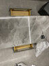 夢(mèng)莎迪曼巖板升降茶幾餐桌兩用茶幾電視柜組合升降茶幾餐桌多功能家小戶(hù)型 普達拉絲巖板升降（凳子玻璃門(mén)） 曬單實(shí)拍圖