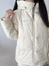 波司登（BOSIDENG）25年新款羽絨服90絨女短款連帽保暖防風(fēng)寬松厚外套B250245112XS 【店長(zhǎng)推薦】暖杏黃|3442-歐若風(fēng) XS 155/80A 體重約110以?xún)?nèi) 曬單實(shí)拍圖