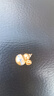周大生復(fù)購(gòu)補(bǔ)貼國(guó)家寶藏黃金吊墜熒光琺瑯掛墜 青花瓷葫蘆 約0.85g 曬單實(shí)拍圖