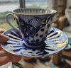 Lomonosov俄皇【結(jié)婚禮物】屋頂花園咖啡杯碟進(jìn)口高檔瓷器套裝禮盒高顏值 1杯1碟（235ml） 曬單實(shí)拍圖
