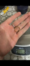 中國黃金（CHINA GOLD）莫比烏斯黃金戒指女999足金求婚對戒七夕情人節(jié)禮物送女友老婆 【足金女戒】金重約2.1g 曬單實(shí)拍圖