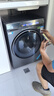 海爾（Haier）滾筒洗衣機(jī)全自動(dòng)10公斤懶人家用家電國(guó)家補(bǔ)貼20% 云溪3.0直驅(qū)潔凈 XQG100-BLDE583HU1 曬單實(shí)拍圖