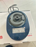 摩飛電器（Morphyrichards）低音破壁機 家用加熱豆?jié){機 多功能預(yù)約定時榨汁攪拌機果汁機 雙層隔音嬰兒輔食機MR8202PLUS版藍 曬單實拍圖