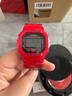 卡西歐（CASIO）G-SHOCK DW-5600系列 運動潮流手表  JAHAN聯(lián)名款 限量版手表 DW-5600JAH24-4DR【本命紅】 曬單實拍圖