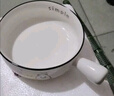 恩壽溯卡通可愛(ài)陶瓷面碗手柄碗簡(jiǎn)約創(chuàng  )意餐具家用碗烘焙早餐碗微波焗飯碗 單個(gè)6寸手把碗 柯基 曬單實(shí)拍圖