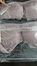 愛慕內(nèi)衣女小胸聚攏無(wú)鋼圈蕾絲性感舒適文胸AM177543粉紫色B80 曬單實(shí)拍圖