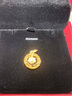 周大福爆閃玫瑰花園足金首飾黃金吊墜(工費:380計價)EOF1235 足金 約3.00g 曬單實拍圖