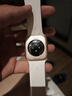 Apple/蘋果 Watch Series 10 智能手表GPS款42毫米玫瑰金色鋁金屬表殼淡桃粉色運(yùn)動型表帶M/L MX1V3CH/B 曬單實拍圖