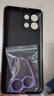 Freeson 適用OPPO K12s手機殼保護套 簡約輕薄全包防摔磨砂TPU軟殼（附指環(huán)支架）黑色 曬單實拍圖
