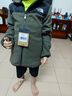 THE NORTH FACE北面童裝男女兒童保暖抓絨外套戶外|8DNA 21L/綠色 130cm S（130/64） 曬單實(shí)拍圖