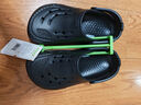 crocs卡駱馳貝雅洞洞鞋沙灘鞋|10126 黑色-001 41/42(260mm)  曬單實(shí)拍圖