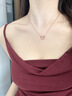 GUSKI法國品牌莫比烏斯項(xiàng)鏈女雙環(huán)扣情侶套裝七夕情人節(jié)生日禮物送女友 彩金色女款【當(dāng)日/次日達(dá)】 曬單實(shí)拍圖