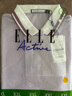ELLE ACTIVE防曬POLO衫女士時尚百搭經(jīng)典運動休閑舒適短袖透氣吸濕速干T恤 淺紫色 2XL 曬單實拍圖