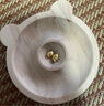 喜上眉梢足金999轉(zhuǎn)運珠鯉魚通孔可愛磨砂路路通3D硬金DIY配飾女送禮 0.2g 黃金小魚轉(zhuǎn)運珠（無鋼?。?曬單實拍圖