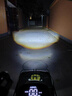 USB車(chē)燈5V電動(dòng)車(chē)大燈免接線(xiàn)摩托車(chē)led外置防水射燈自行車(chē)改裝射燈 接線(xiàn)厚款貓頭鷹近黃遠白加爆閃一個(gè) 曬單實(shí)拍圖