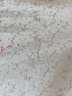 妃麗慕尚（FEILIMUSHANG）2025夏季時(shí)尚鏤空印花中長款輕奢上衣潮ins超火韓版寬松短袖T恤女 2419-白色 均碼 曬單實(shí)拍圖