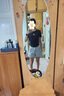 FILA 斐樂韓素希同款女子針織短袖衫2025夏季新款修身小狐貍刺繡T恤 玫瑰深粉-PK M 165/84A/M 曬單實拍圖