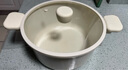 卡羅特湯鍋鈦陶瓷不粘鍋家用燉湯煲湯泡面鍋電磁爐燃氣灶雙耳蒸鍋 曬單實拍圖
