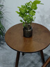 黑胡桃木沙發(fā)邊幾簡(jiǎn)約家用小戶(hù)型實(shí)木茶幾陽(yáng)臺休閑小圓桌床頭茶桌 黑胡桃直徑50CM 高60CM 市區送貨上門(mén) 曬單實(shí)拍圖