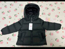 保姆鵝 兒童羽絨服寶寶加厚白鴨絨外套男童女童保暖防風(fēng)冬裝 黑 110 曬單實(shí)拍圖