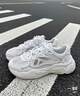 斐樂(lè)（FILA）官方女鞋MARS 4復(fù)古運(yùn)動(dòng)鞋2025夏季新款火星鞋4代跑步鞋 白中白/白沙灰-NB 36.5 曬單實(shí)拍圖