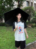 左都（ZUODU）遮陽傘防曬防紫外線便攜小巧輕便折疊輕便太陽傘女五折防曬晴雨傘 曬單實拍圖