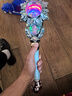 迪士尼（Disney）冰雪奇緣艾莎公主魔法棒小魔仙玩具夜發(fā)光音樂女孩生日禮物 曬單實(shí)拍圖