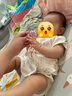 英氏【商場同款】嬰童連身衣男寶女寶夏季透氣棉麻衣服爬服Z 麥芽色 73cm 曬單實拍圖