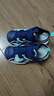 361°兒童包頭涼鞋夏季新款透氣防滑男女童沙灘涼鞋中大童運動(dòng)鞋 墨藍/靜心綠色/361度白 33 曬單實(shí)拍圖