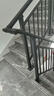 匯尊定制陽(yáng)臺護欄鋅鋼鋁合金樓梯扶手欄桿家用室內外樓梯扶手鐵藝護欄 經(jīng)典款【鋁合金】 曬單實(shí)拍圖