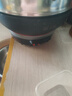 先科 電炒鍋多功能家用鑄鐵電熱鍋電炒菜鍋爆炒一體式電飯鍋電煮鍋插電2-8人 四燈款鐵不粘30CM無蒸屜 曬單實拍圖