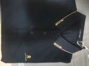 夢(mèng)特嬌（MONTAGUT）夏季男士Polo衫含桑蠶絲商務(wù)刺繡休閑百搭T恤 藏青 52  曬單實(shí)拍圖