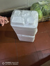 奇典防盜鎖扣打包盒一次性餐盒6格六格飯盒五格5格快餐盒商用湯碗帶蓋 (防盜5格)白底黃蓋90套 約1200ml 曬單實拍圖