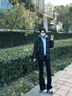 迪伽達(dá)微喇彎刀國潮黑牛仔褲子男士新款美式高街美式高腰vibe提檔顯瘦褲 DFFS-701黑色 XL 曬單實(shí)拍圖